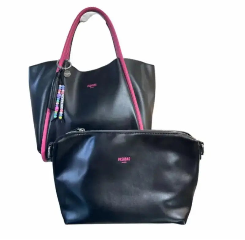 15627-FRI-S4B BORSE SHOPPING Pash Bag Nero 0000000461 - UNICA / Nero - BORSE SHOPPING