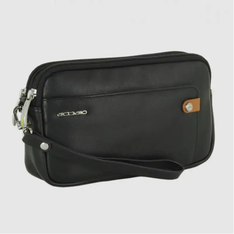 8482 Pochette Acciaio Nero 0000000130 - UNICA / Nero - Pochette