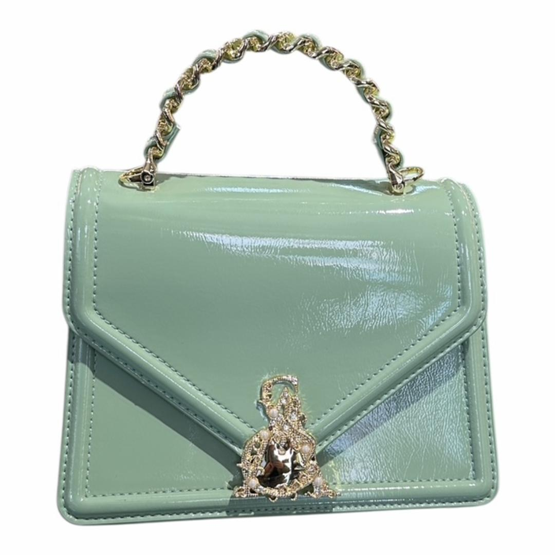 16015-ANN-W4M SHOULDER BAGS L'Atelier du Sac Green patent 0000000345