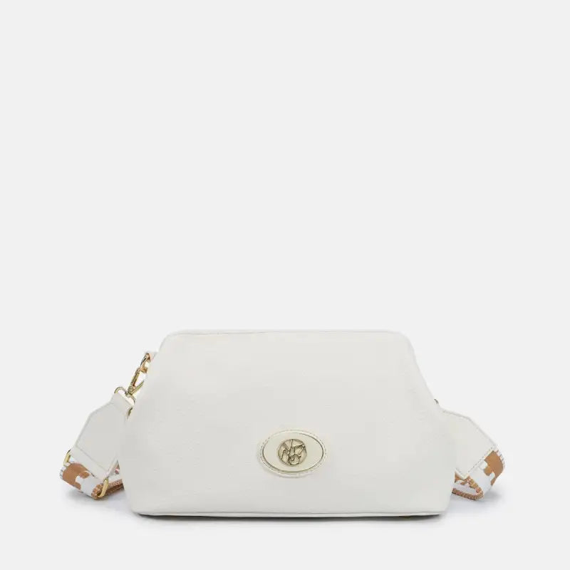 Borsa clutch Ynot? Bianco Taglia Unica