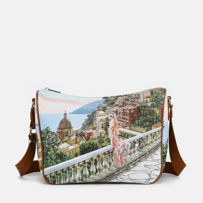 Borsa Sacca Yes Bag Stampa Drimming Coast Taglia Unica