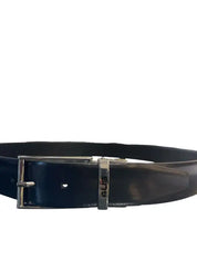 Cintura Belt Real Blu Nero Taglia Unica