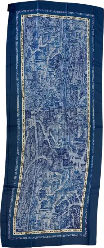 Foulard Rayon Ynot? Blu Taglia Unica