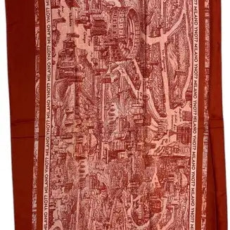 Foulard Rayon Ynot? Red Taglia Unica