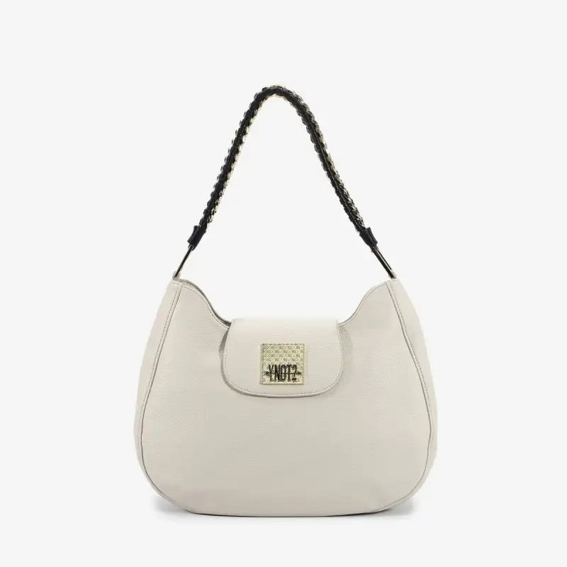 Hobo bag Ynot? Cream Taglia Unica