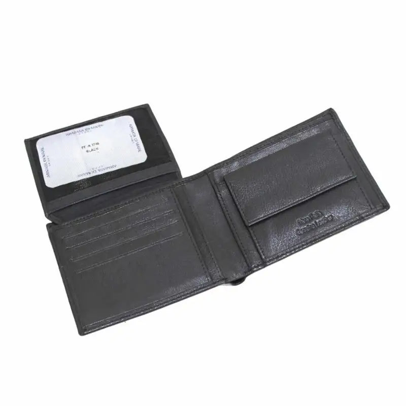 IDK994 Set uomo cintura e portafoglio Armata di Mare Nero 0000000226 - UNICA / Nero - Set uomo cintura e portafoglio