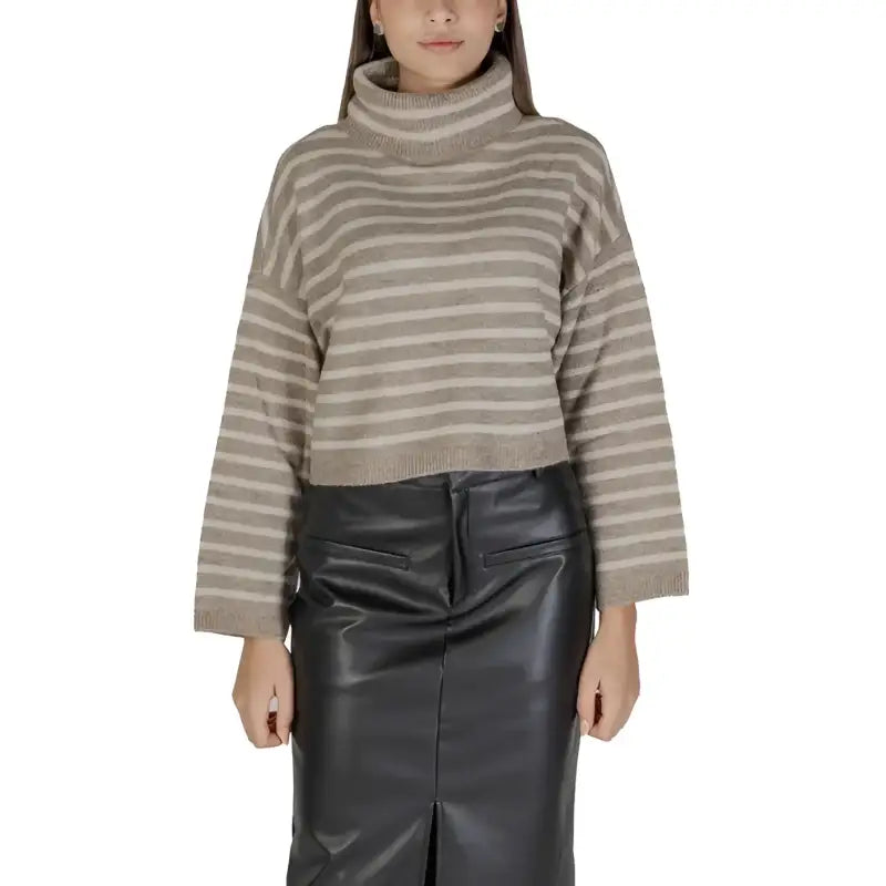Only Maglia Donna beige