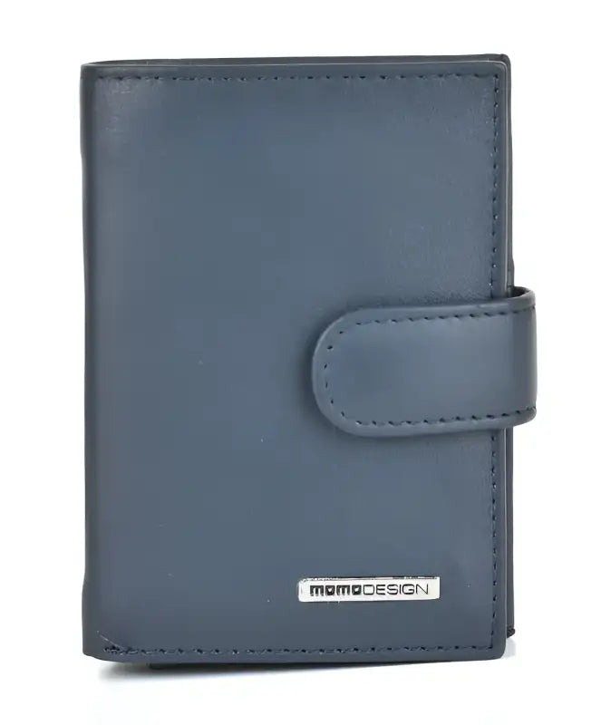Portacarte Uomo MomoDesign mo-07pl Blu Taglia Unica
