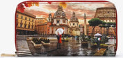 Portafoglio Donna Ynot? yes361f5 Rome Raining Taglia Unica