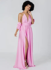 Sol Wears Women Sciarpa Donna pink