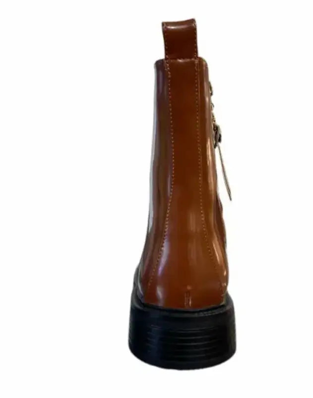 TB123B STIVALETTO Tua Braccialini Cognac 0000000406 - STIVALETTO