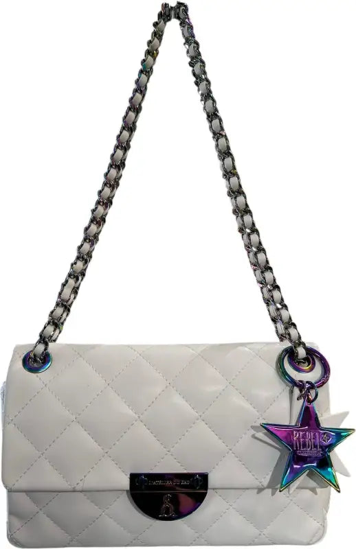 Tracolla Rebecca L'Atelier du Sac Bianco Taglia Unica