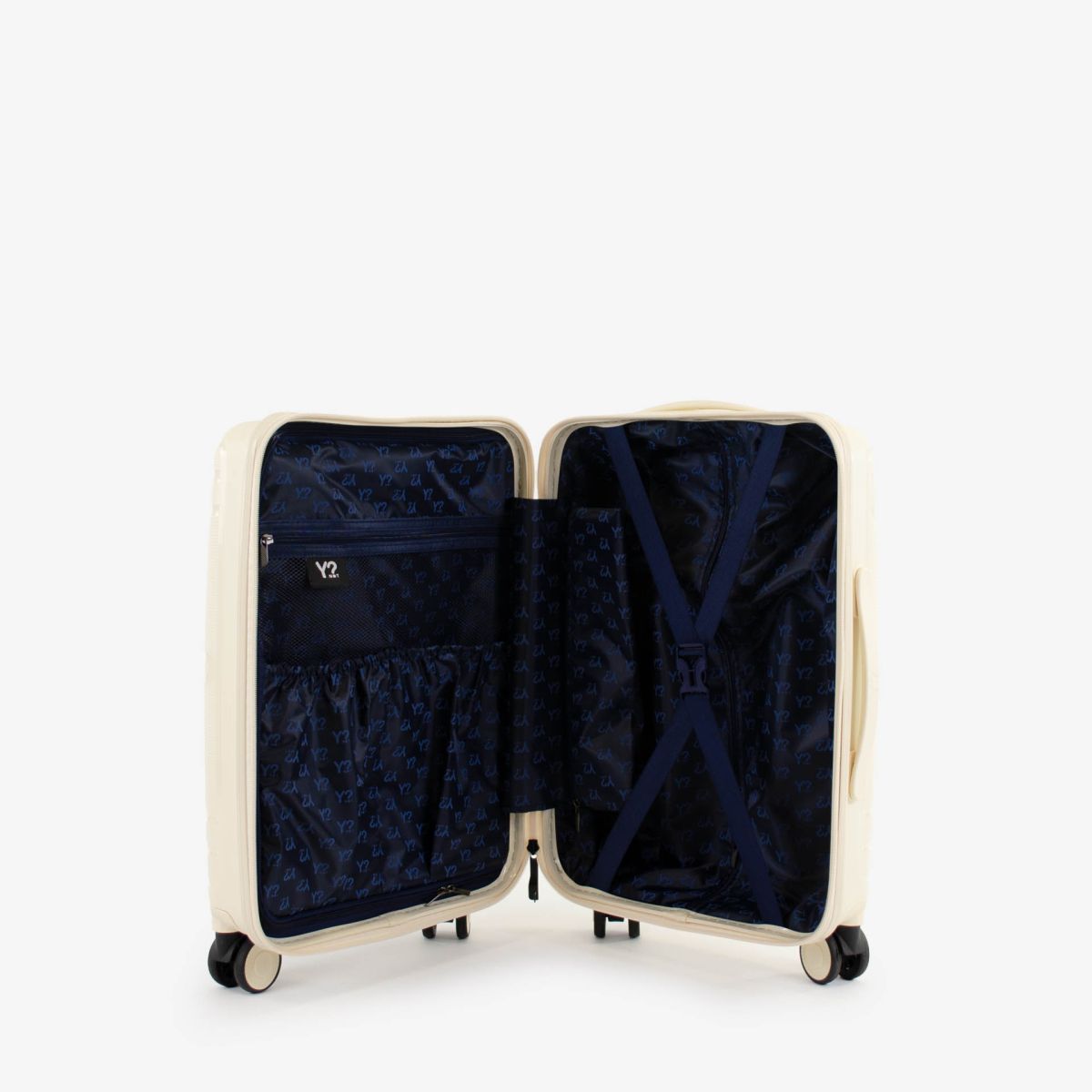 Trolley Medio Adulto unisex Ynot? shi43002 - Beige / Taglia Unica - trolley medio