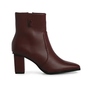 Tronchetto Donna V73 73sc6ju01 Calzature Bordeaux 41