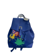 Zaino Donna Roccobarocco Blu Taglia Unica