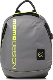 Zaino Uomo Momo Design Grigio Taglia Unica
