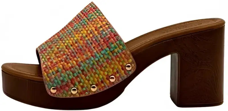 Zoccolo con chiodi Multicolore