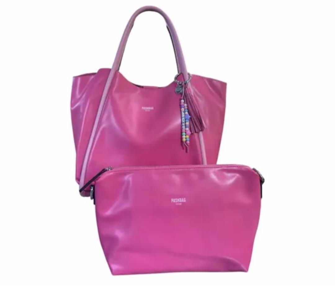 15627-FRI-S4B SHOPPING BAGS Pash Bag Fuchsia 0000000461