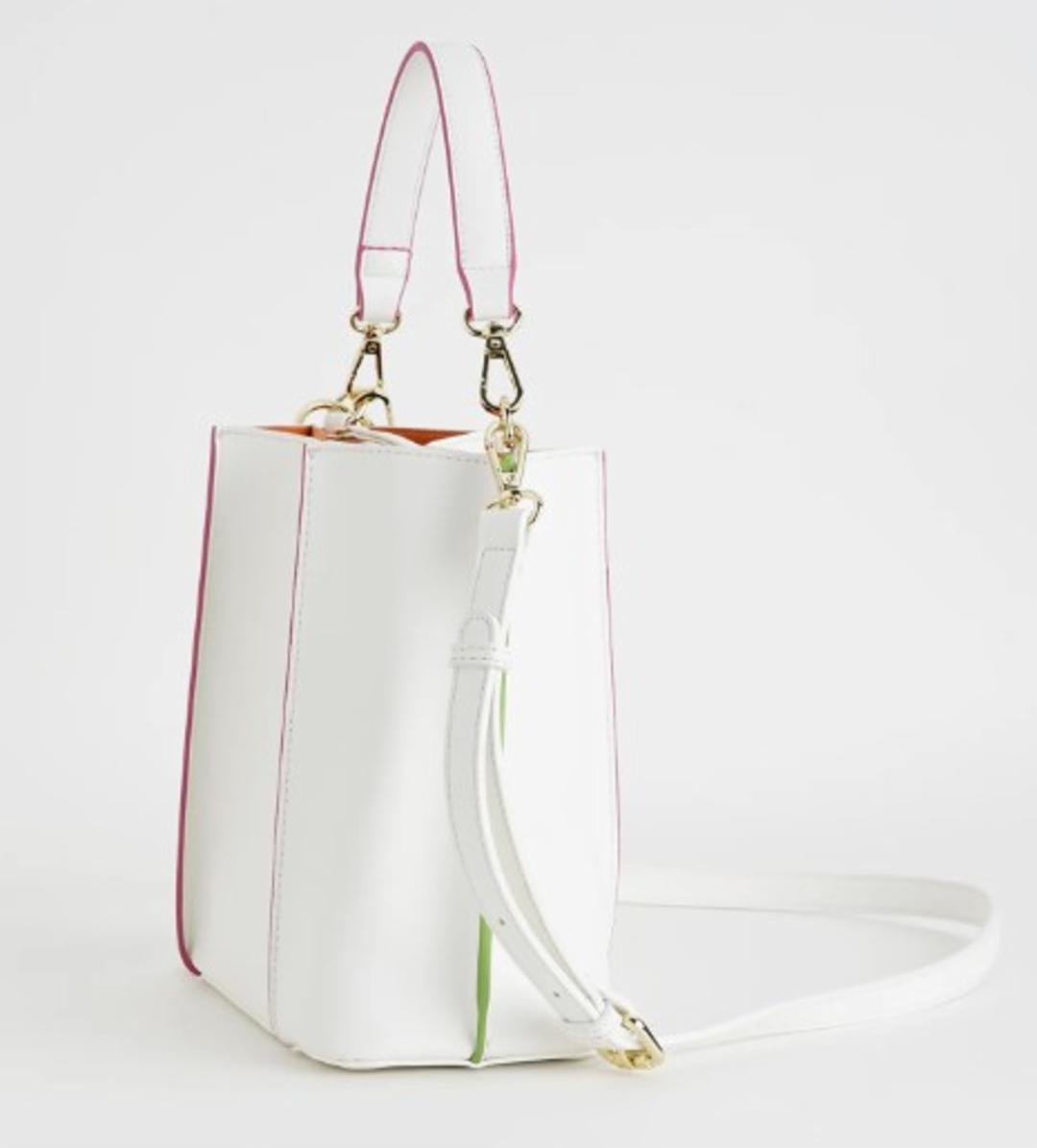 17440-ILL-S5B Secchiello Pash Bag Bianco 0000000410