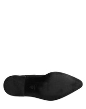 Black Chelsea Men Short Ankle Boots Shoes