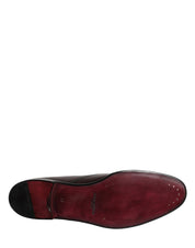 Black Lace Up Leather Dress Derby Men Shoes