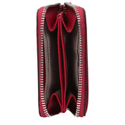 Red Leather Cardholder