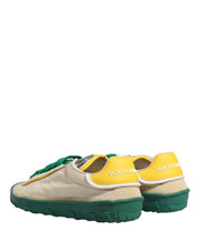 Dolce & Gabbana Multicolor Old Runner Lace Up Sneakers Shoes