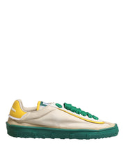 Dolce & Gabbana Multicolor Old Runner Lace Up Sneakers Shoes