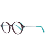 Burgundy Plastic Glasses (Frames)
