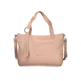Pink Polyurethane Women's Bag