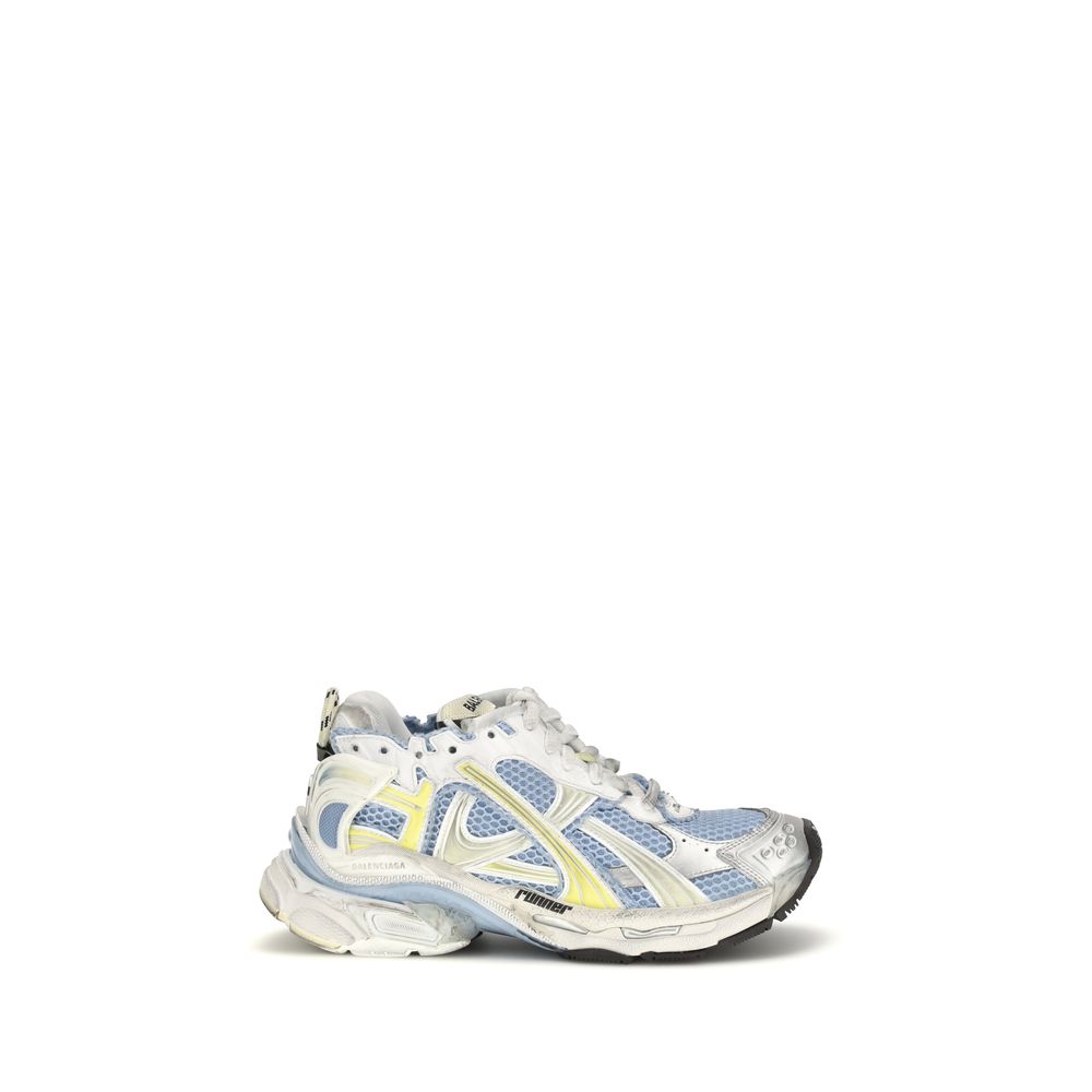 Multicolor Polyethylene Athletic Sneakers