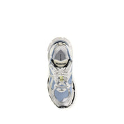 Multicolor Polyethylene Athletic Sneakers