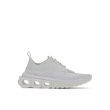 Salvatore Ferragamo White Nylon Athletic Sneakers