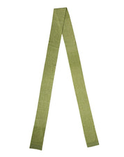 Green Cashmere Knitted Neck Foulard 280cm x11cm Men Scarf