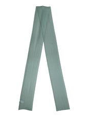 Dolce & Gabbana Teal Silk Sash Wrap Foulard Stole 292cm x 19cm Scarf