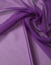 Purple Silk Neck Wrap Shawl Foulard 134cm x 131cm  Scarf
