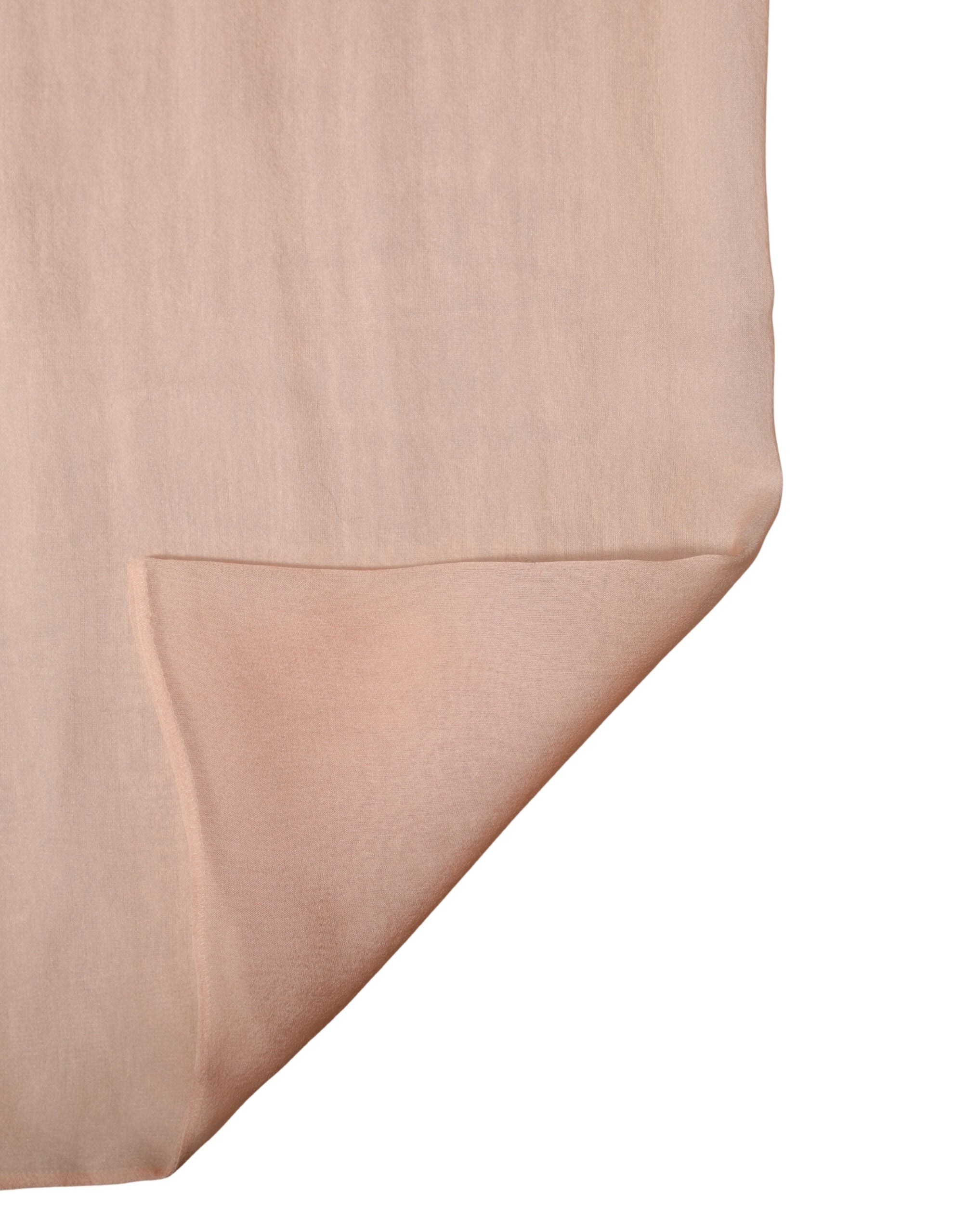 Dolce & Gabbana Light Pink Silk Sash Wrap Foulard 291cm x 19cm  Scarf Dolce & Gabbana
