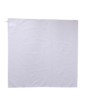 Dolce & Gabbana White Cotton Wrap Square Shawl Stole 71cm x 70cm  Scarf