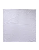 White Cotton Wrap Square Shawl Stole 91cm x 90cm  Scarf
