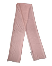 Light Pink Silk Neck Wrap Shawl Stole 272cm x 120cm Scarf