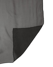 Black Silk Neck Wrap Shawl Stole 167cm x 126cm Scarf