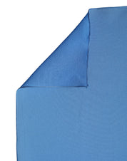 Blue Silk Neck Wrap Shawl Stole 200cm x 64cm Scarf