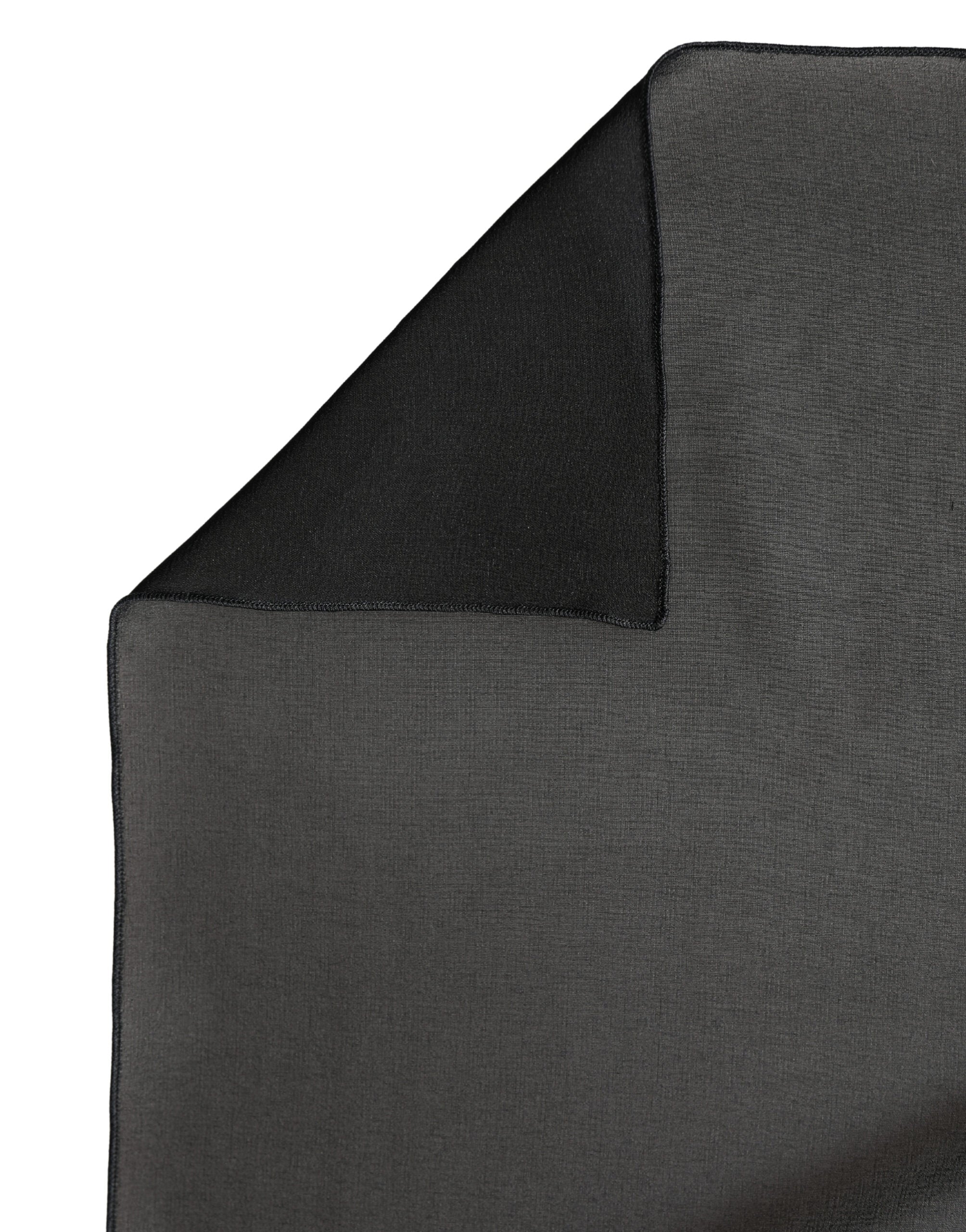 Dolce & Gabbana Black Silk Neck Wrap Shawl Stole 200cm x 64cm  Scarf Dolce & Gabbana