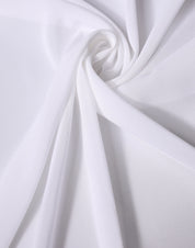 Dolce & Gabbana White Silk Neck Wrap Shawl Stole 200cm x 64cm  Scarf Dolce & Gabbana