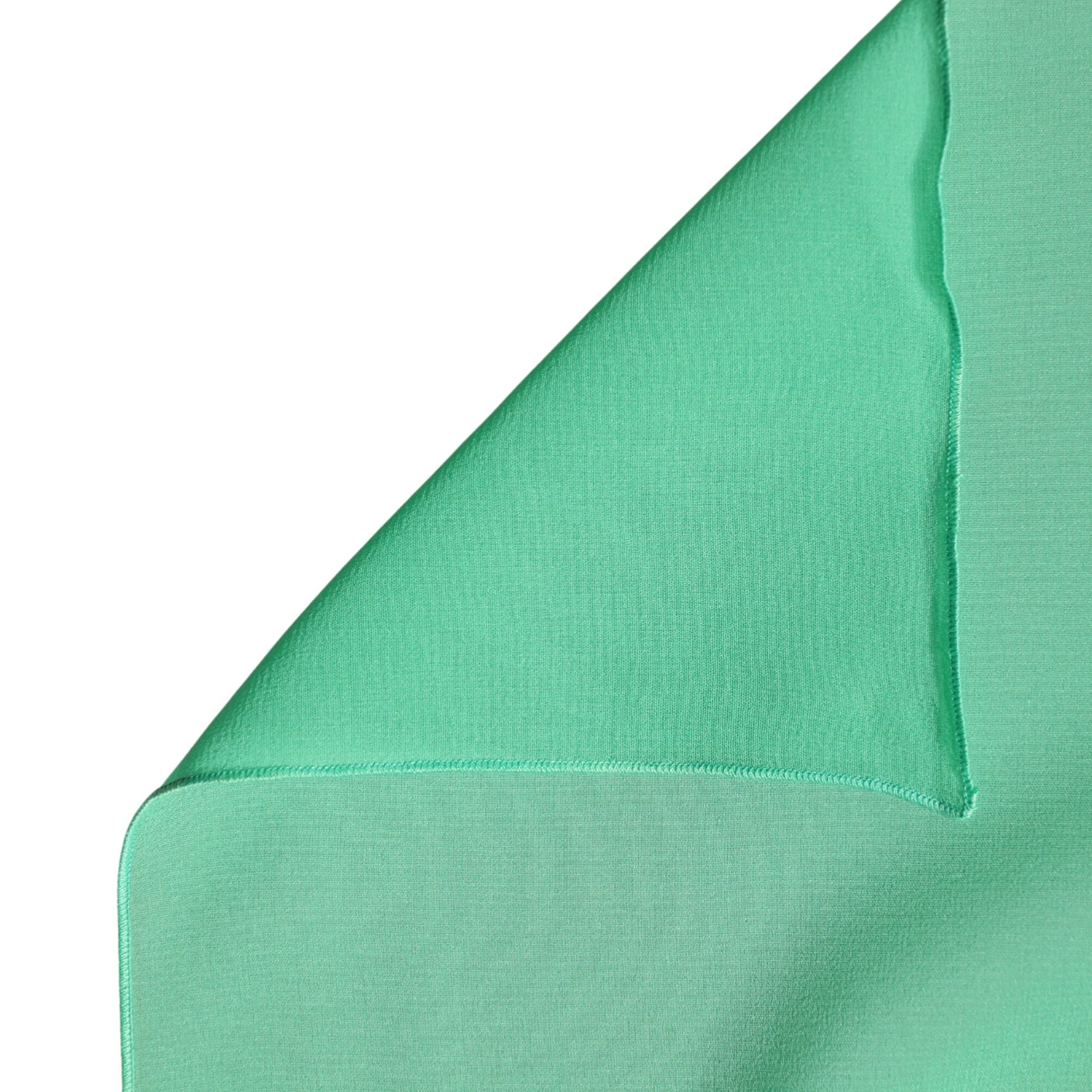 Dolce & Gabbana Green Silk Neck Wrap Shawl Stole 200cm x 64cm  Scarf Dolce & Gabbana