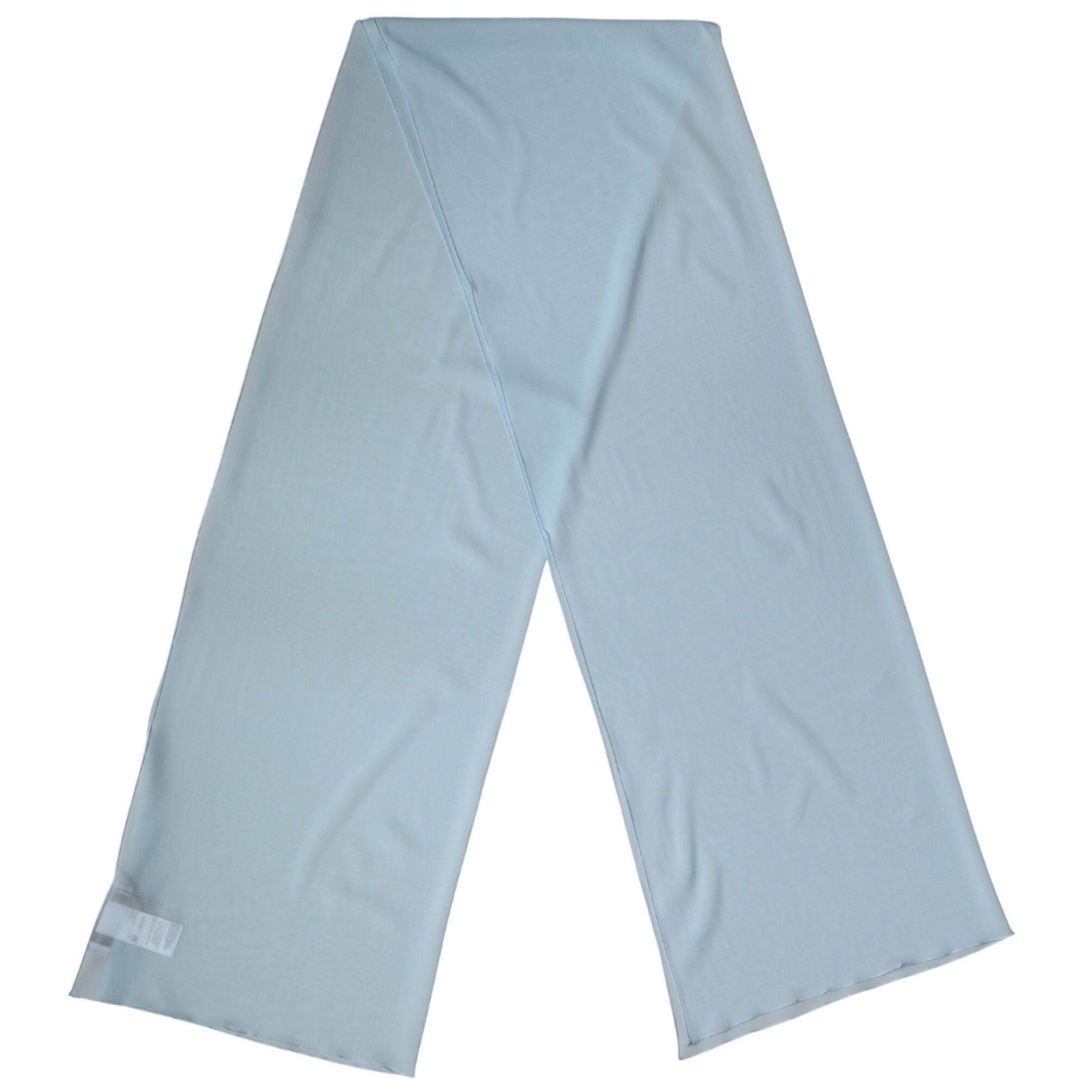 Dolce & Gabbana Light Blue Silk Neck Wrap Shawl Stole 200cm x 64cm  Scarf Dolce & Gabbana