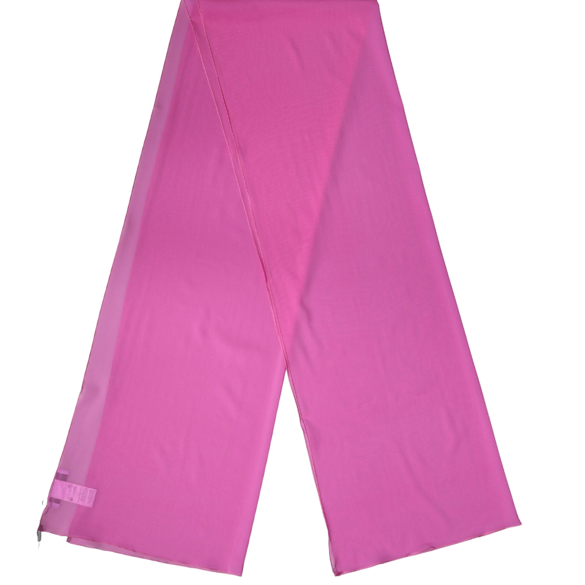 Dolce & Gabbana Pink Silk Neck Wrap Shawl Women Stole 200cm x 64cm Scarf Dolce & Gabbana
