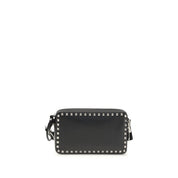 Black Calf Leather Bos Taurus Shoulder Bag