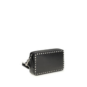 Black Calf Leather Bos Taurus Shoulder Bag