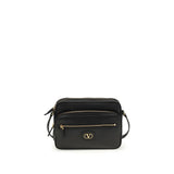 Black Calf Leather Bos Taurus Shoulder Bag